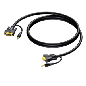 Kabel SVGA + audio PROCAB CLV115/30 (30m)